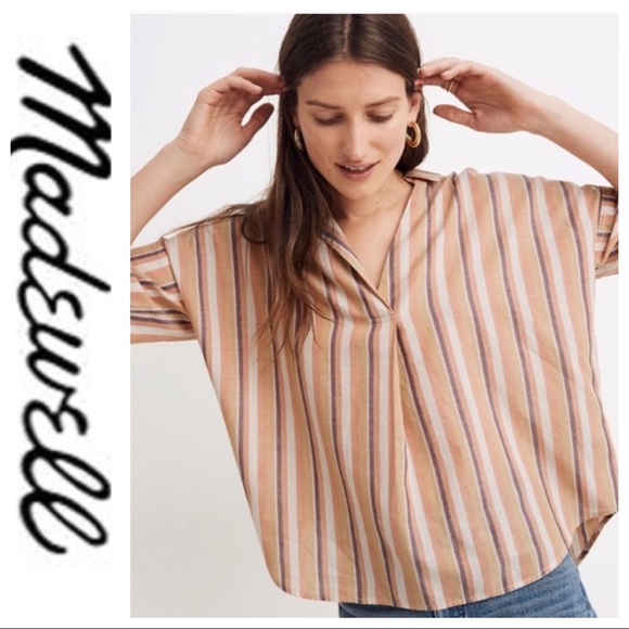 💕SALE💕 Madewell Courier Button-Back Shirt - Picture 2 of 12